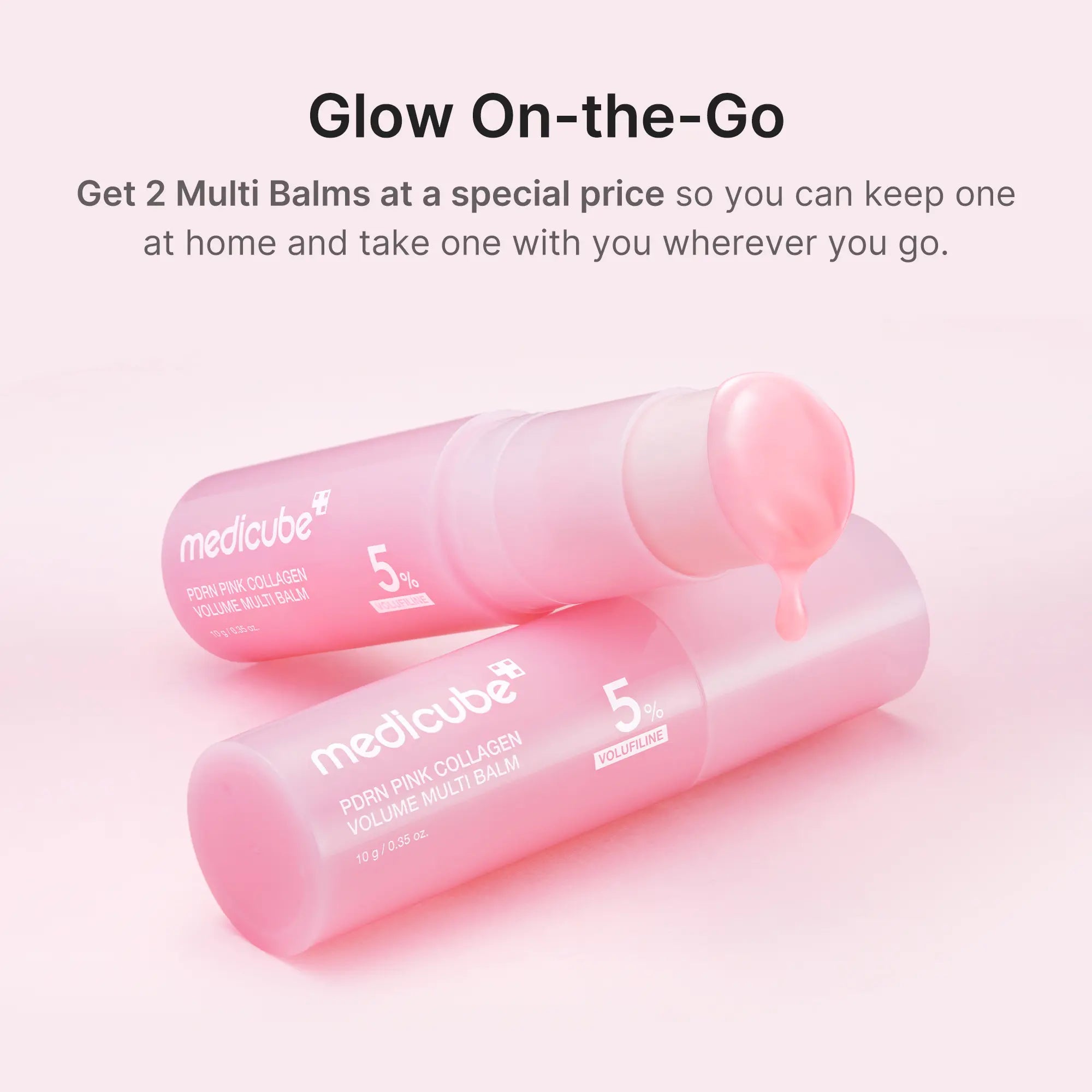 Revitalize Your Skin with Medicube's PDRN Pink Collagen Volume Multi Balm - The Ultimate Anti-Aging Solution for Youthful, Radiant Skin!